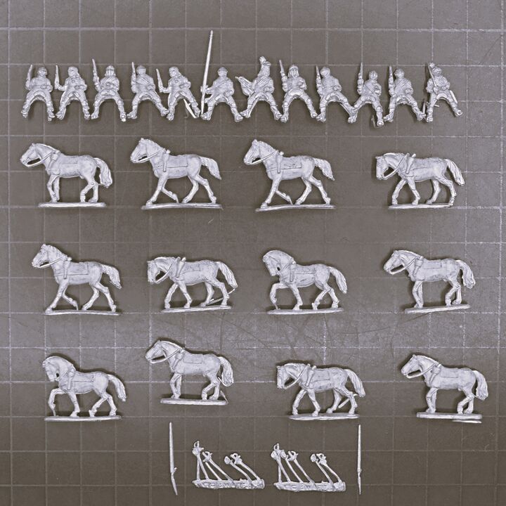 Steel Fist Miniatures, ECW - Cuirassier Unit