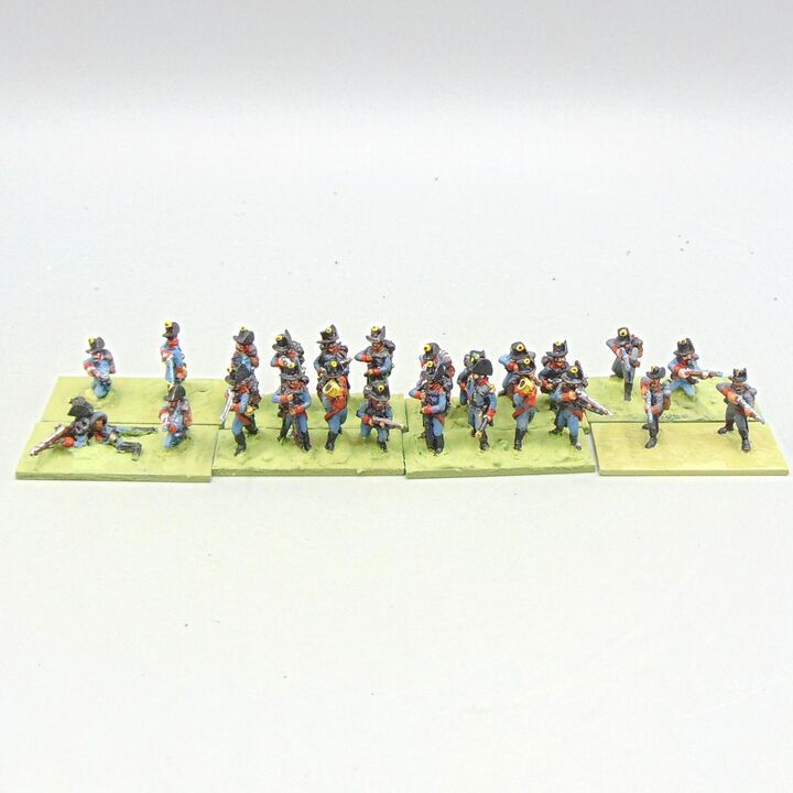 Grade D - AB Figures - Napoleonic - Austrian Jagers Unit in Close & Open Order