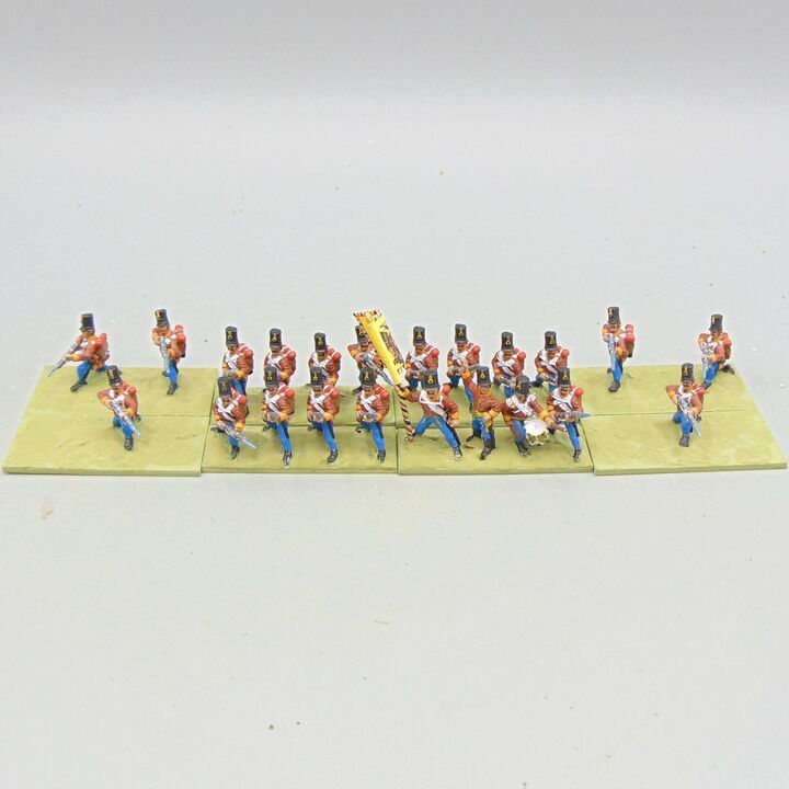 Grade D - Essex Miniatures - Napoleonic - Hungarian Grenz Unit in Close & Open Order