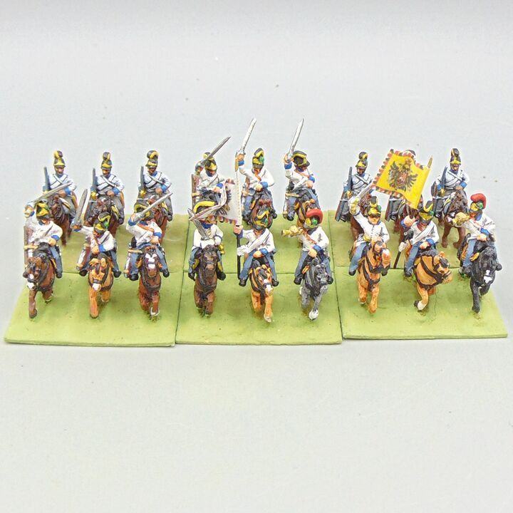 Grade D - Old Glory 15's/Essex Miniatures - Napoleonic - Austrian Dragoons