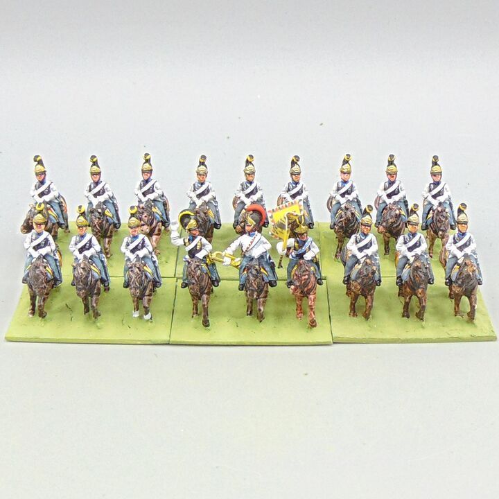 Grade C - Essex Miniatures - Napoleonic - Austrian Cuirassiers Unit