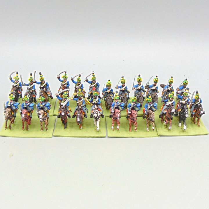 Grade C - Old Glory 15's/Essex Miniatures - Napoleonic - Austrian Hussars Unit Grade C - Old Glory 15's/Essex Miniatures - Napoleonic - Austrian Hussars Unit