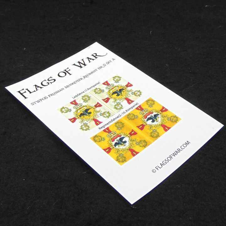 28mm, Flags of War, SYW: Prussian Musketeer Regiment Nr 5, Set A