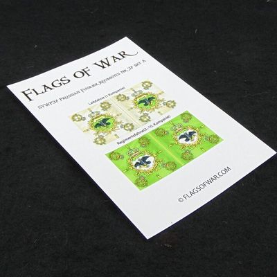 28mm, Flags of War, SYW: Prussian Fusilier Regiment Nr 37 Set A 28mm, Flags of War, SYW: Prussian Fusilier Regiment Nr 37 Set A