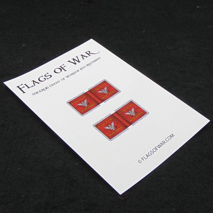 28mm, Flags of War, Napoleonic: Duchy of Warsaw 6th Regiment