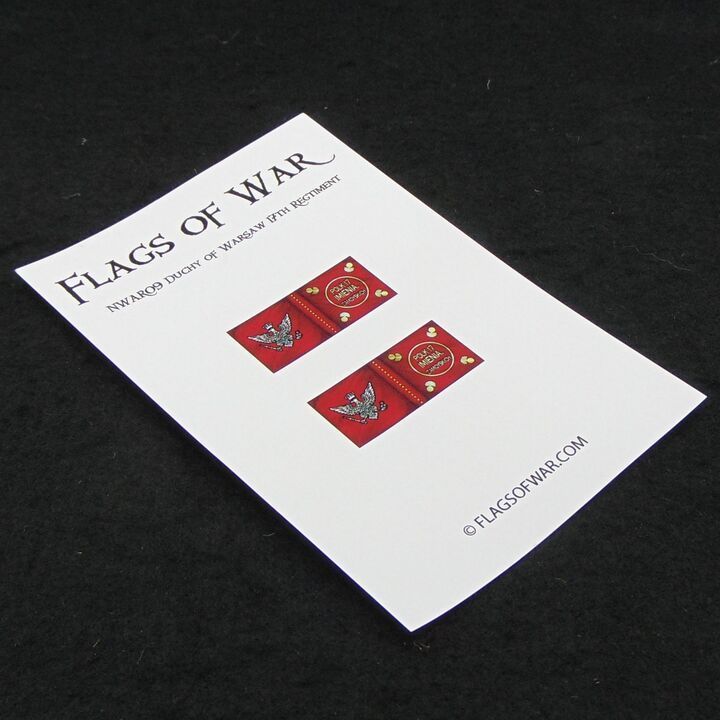 28mm, Flags of War, Napoleonic: Duchy of Warsaw 17th Regiment 28mm, Flags of War, Napoleonic: Duchy of Warsaw 17th Regiment