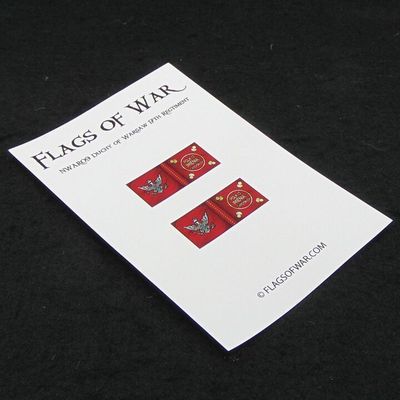28mm, Flags of War, Napoleonic: Duchy of Warsaw 17th Regiment