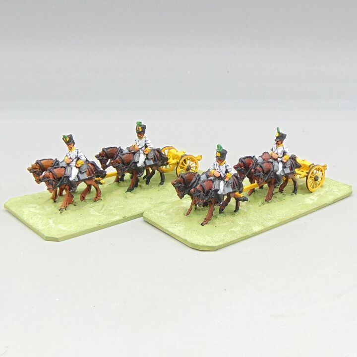 Grade D - Capitan Games Miniatures - Napoleonic - Austrian Artillery Limbers, Teams & Drivers Grade D - Capitan Games Miniatures - Napoleonic - Austrian Artillery Limbers, Teams & Drivers