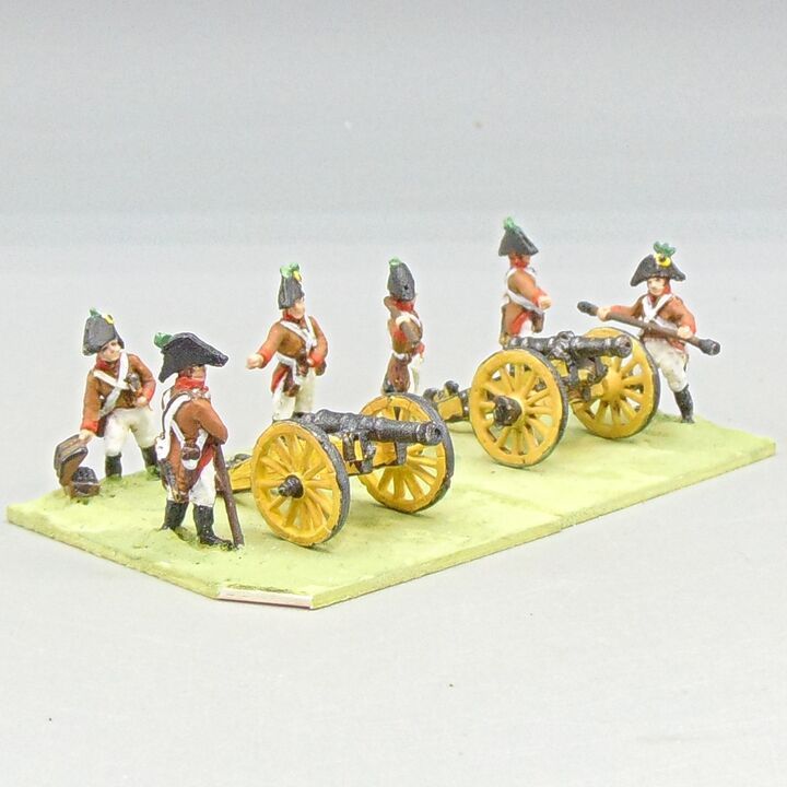Grade C - AB Figures - Napoleonic - Austrian Field Guns & Crews