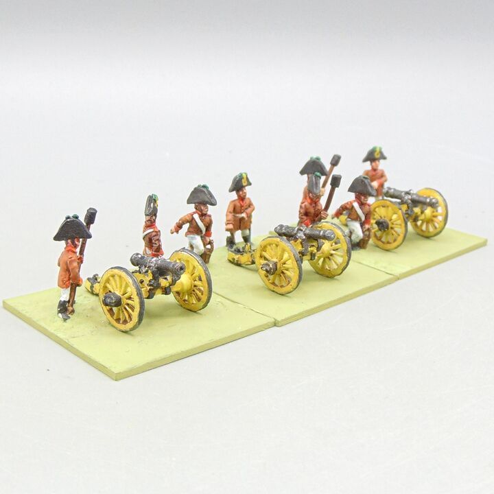 Grade D - Unidentified Manufacturer - Napoleonic - Austrian Field Guns & Crews