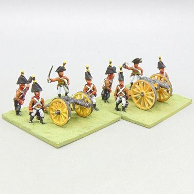 Grade D - Unidentified Manufacturer - Napoleonic - Austrian Field Guns & Crews Grade D - Unidentified Manufacturer - Napoleonic - Austrian Field Guns & Crews
