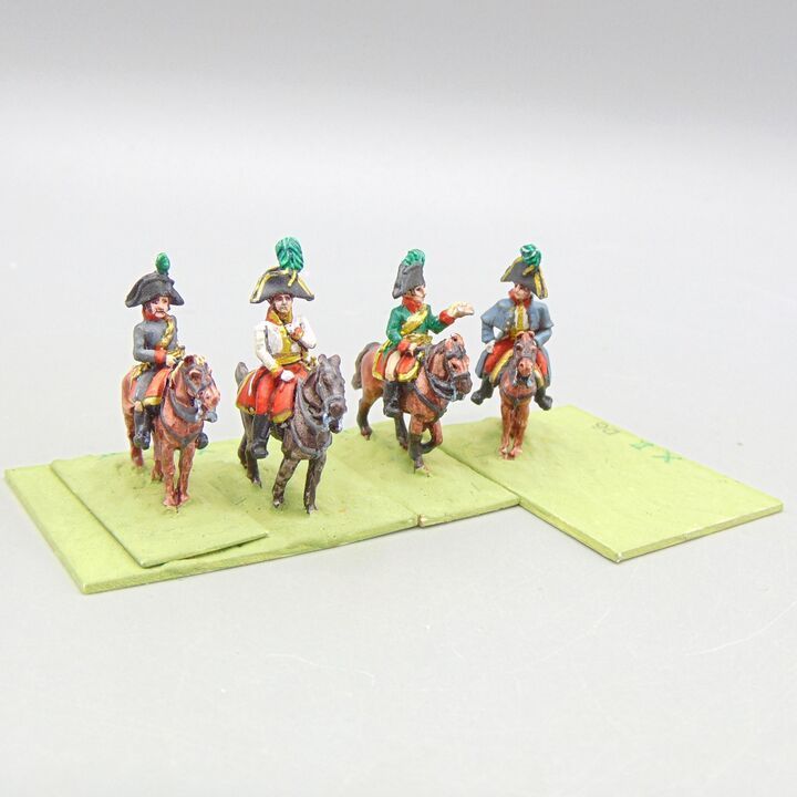 Grade C - AB Figures - Napoleonic - Mounted Austrian Generals & ADCS Grade C - AB Figures - Napoleonic - Mounted Austrian Generals & ADCS