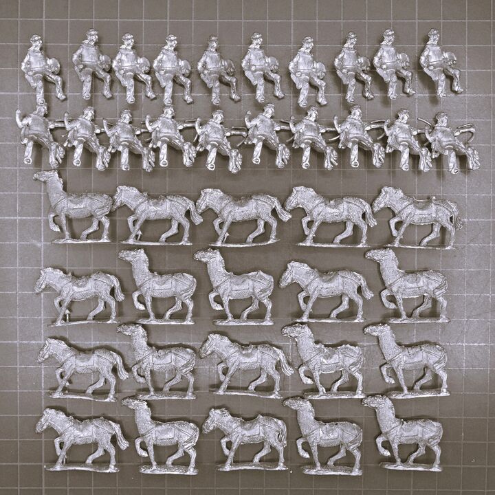 Hinchliffe Figures, Ancient Huns: Light Cavalry Hinchliffe Figures, Ancient Huns: Light Cavalry