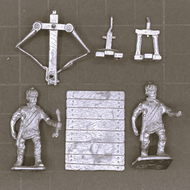 Hinchliffe Figures, EIR: Light Artillery Ballista & Crew