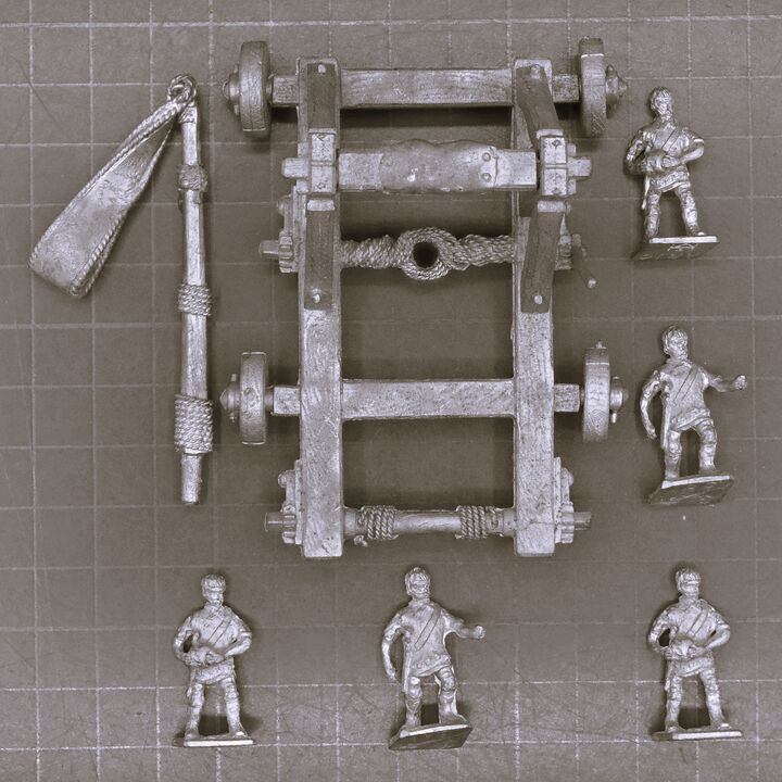 Hinchliffe Figures, EIR: Heavy Artillery Onager & Crew