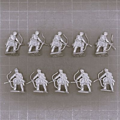 Hinchliffe Figures, Byzantine: Unarmoured Archers