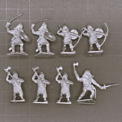 Hinchliffe Figures, Dark Ages: Viking Warriors Hinchliffe Figures, Dark Ages: Viking Warriors