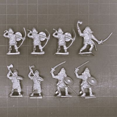 Hinchliffe Figures, Dark Ages: Viking Warriors Hinchliffe Figures, Dark Ages: Viking Warriors