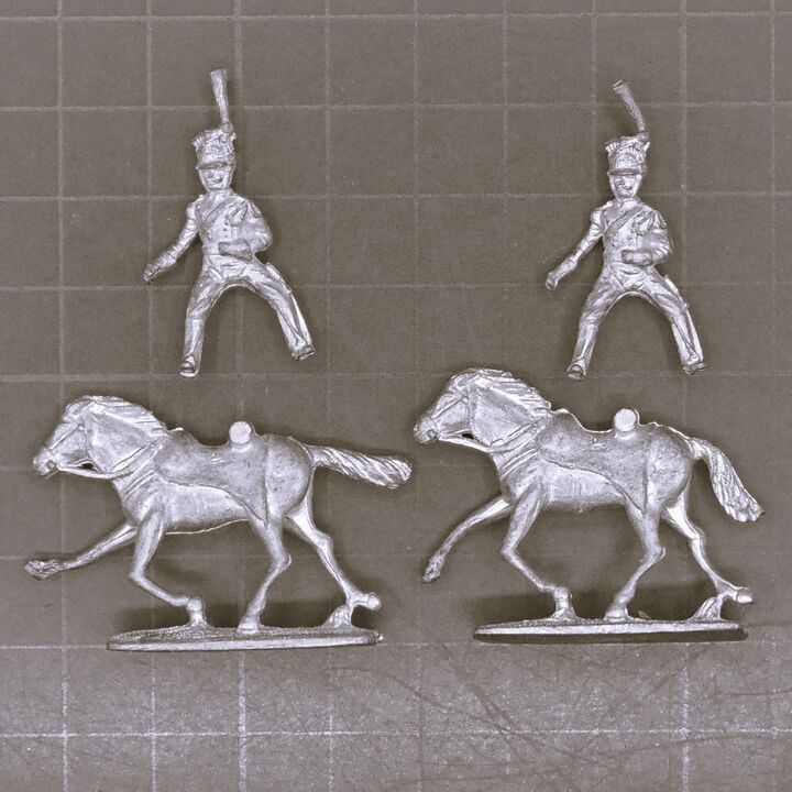 Les Higgins Miniatures, Napoleonic: French Guard Lancers