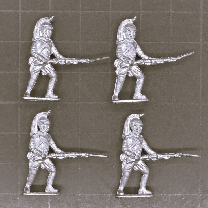 Les Higgins Miniatures, Napoleonic: Dismounted French Dragoons Les Higgins Miniatures, Napoleonic: Dismounted French Dragoons