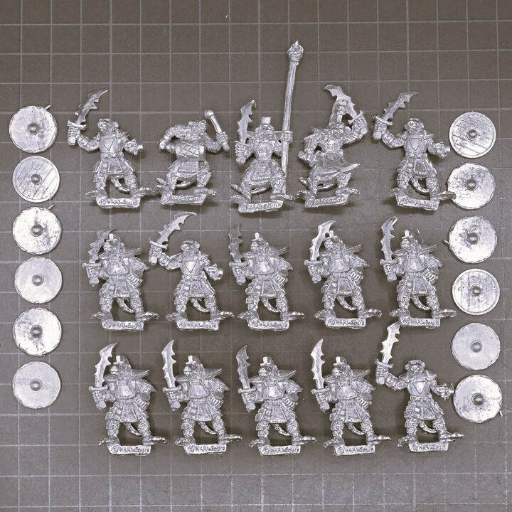 Black Tree Design, Fantasy: Ver'Man Warrior Unit Black Tree Design, Fantasy: Ver'Man Warrior Unit