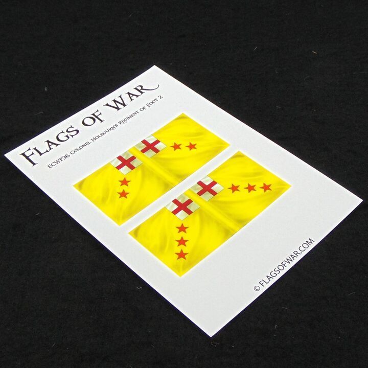 28mm, Flags of War, ECW: Parliamentarian Flags of Colonel Holbourn's Regiment of Foot 2