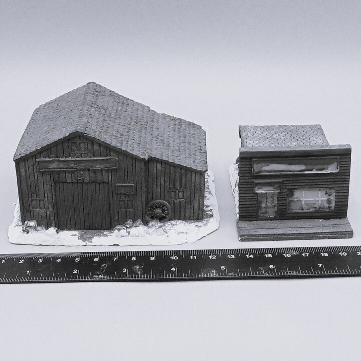 Unidentified Manufacturer, Old West - Shop & Stable