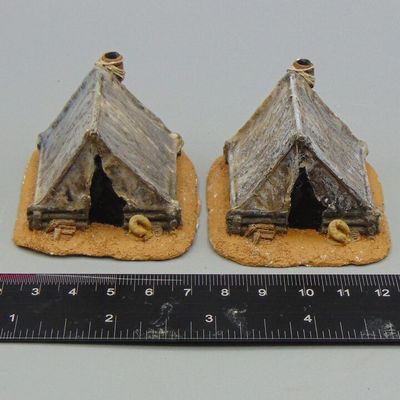 Grade D, Unidentified Manufacturer: C18th/C19th - Log & Canvas Shelters Grade D, Unidentified Manufacturer: C18th/C19th - Log & Canvas Shelters