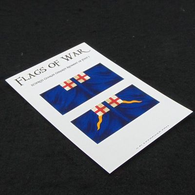 28mm, Flags of War, ECW: Royalist Flags of Charles Gerard's Regiment of Foot 1 28mm, Flags of War, ECW: Royalist Flags of Charles Gerard's Regiment of Foot 1