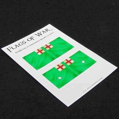28mm, Flags of War, ECW: Royalist Flags of Earl of Northampton's Regiment of Foot 1 28mm, Flags of War, ECW: Royalist Flags of Earl of Northampton's Regiment of Foot 1