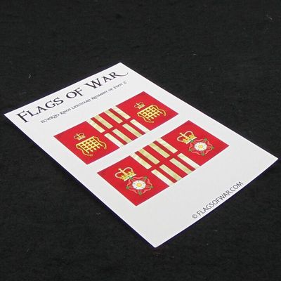 28mm, Flags of War, ECW: Royalist Flags of Kings Lifeguard of Foot 3
