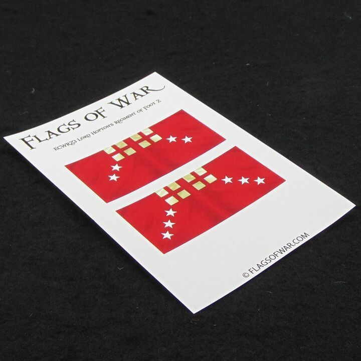28mm, Flags of War, ECW: Royalist Flags of Lord Hopton's Regiment of Foot 2