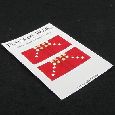 28mm, Flags of War, ECW: Royalist Flags of Lord Hopton's Regiment of Foot 2