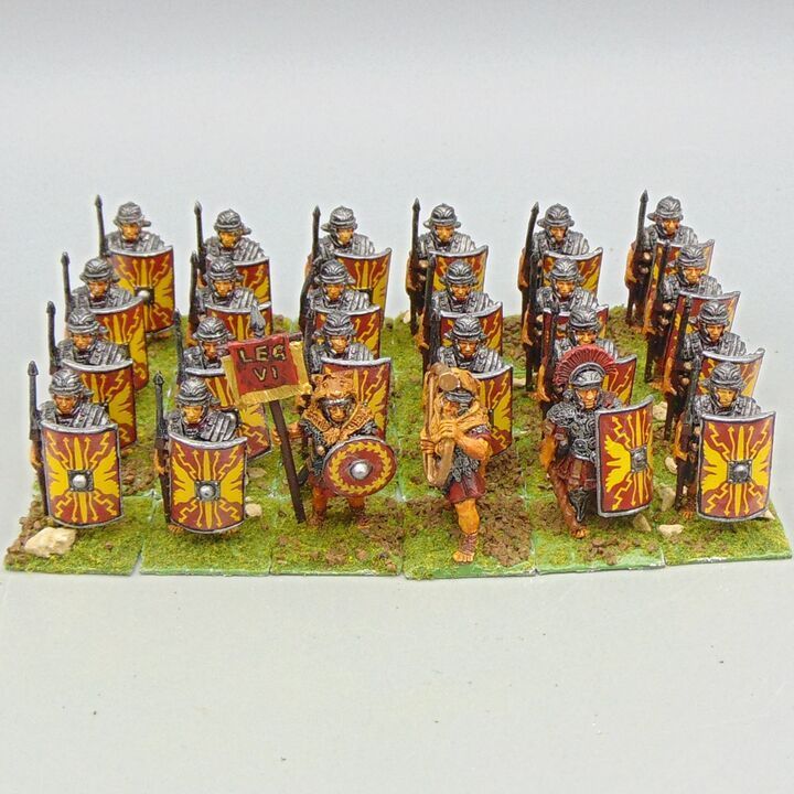 Grade D - Wargames Foundry - EIR - Legionary Infantry Unit Grade D - Wargames Foundry - EIR - Legionary Infantry Unit