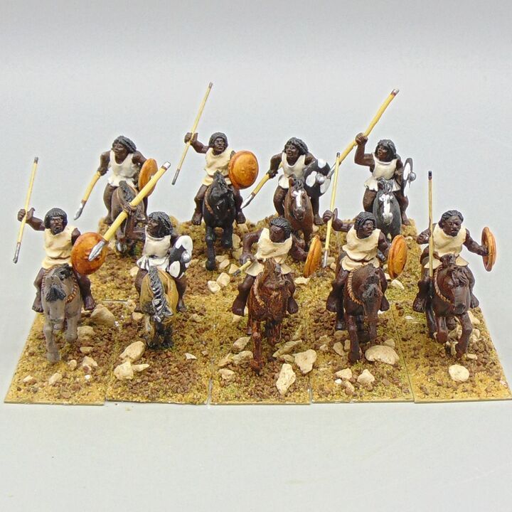 Grade D - Wargames Foundry - Ancient Numidian - Light Cavalry Grade D - Wargames Foundry - Ancient Numidian - Light Cavalry