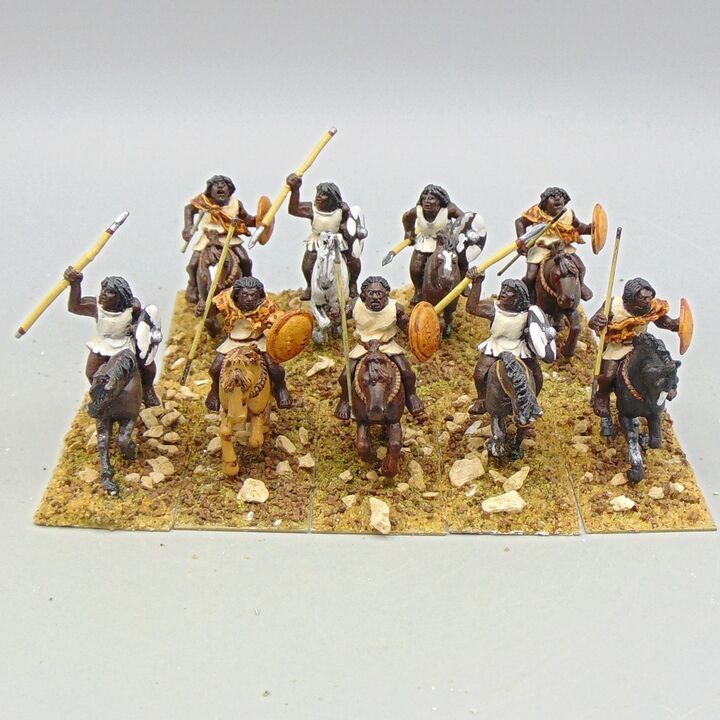 Grade D - Wargames Foundry - Ancient Numidian - Light Cavalry Grade D - Wargames Foundry - Ancient Numidian - Light Cavalry