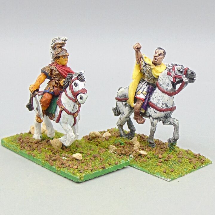 Grade D - Wargames Foundry/Unidentified Manufacturer - EIR - Mounted Commanders Grade D - Wargames Foundry/Unidentified Manufacturer - EIR - Mounted Commanders