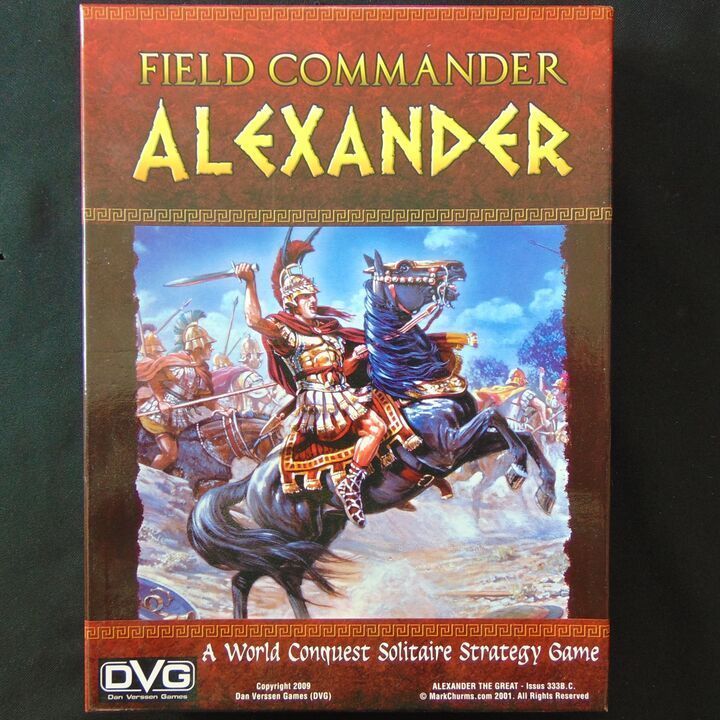 DVG - Field Commander Alexander, A World Conquest Solitaire Strategy Game