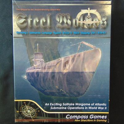Compass Games - Steel Wolves, Germanys Submarine Campaign Against British & Allied Shipping: Vol 1 1939-43