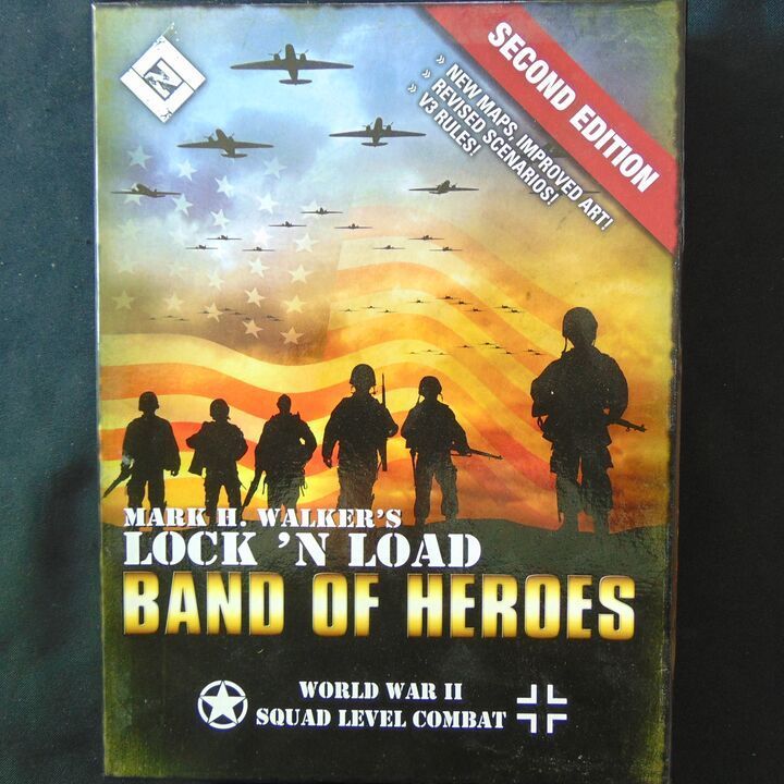 LNL Publishing - Lock 'N' Load Band of Heroes, WWII Squad Level Combat & Expansions