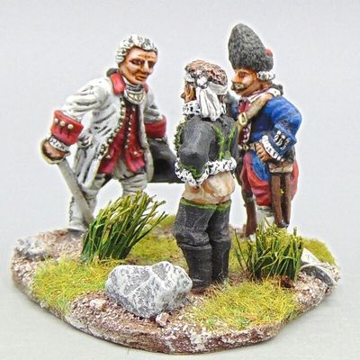 Grade A, Wargames Foundry: SYW, French Officer, Grenadier & Hussar Grade A, Wargames Foundry: SYW, French Officer, Grenadier & Hussar