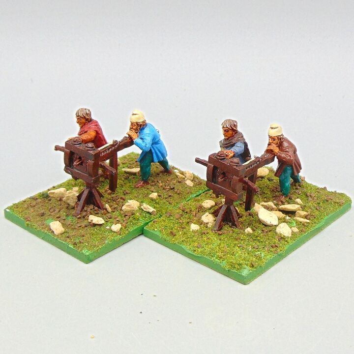 Grade D - Wargames Foundry - Ancient Dacian - Bolt Throwers Light Artillery & Crews Grade D - Wargames Foundry - Ancient Dacian - Bolt Throwers Light Artillery & Crews