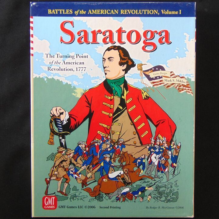 GMT Games - Saratoga, The Turning Point of the American Revolution, 1777