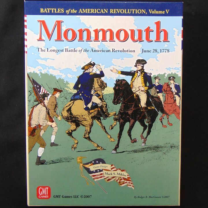 GMT Games - Monmouth, The Longest Battle of the American Revolution, June 28 1778 GMT Games - Monmouth, The Longest Battle of the American Revolution, June 28 1778