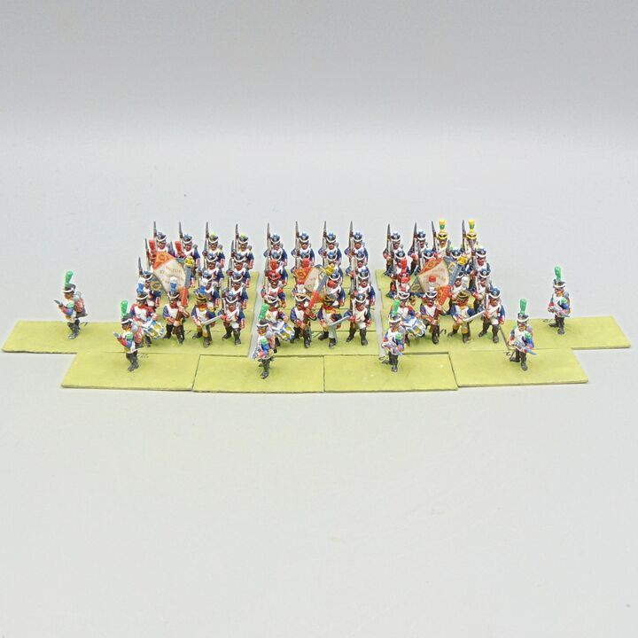 Grade D - Essex Miniatures - Napoleonic - French Ligne Infantry Regiment