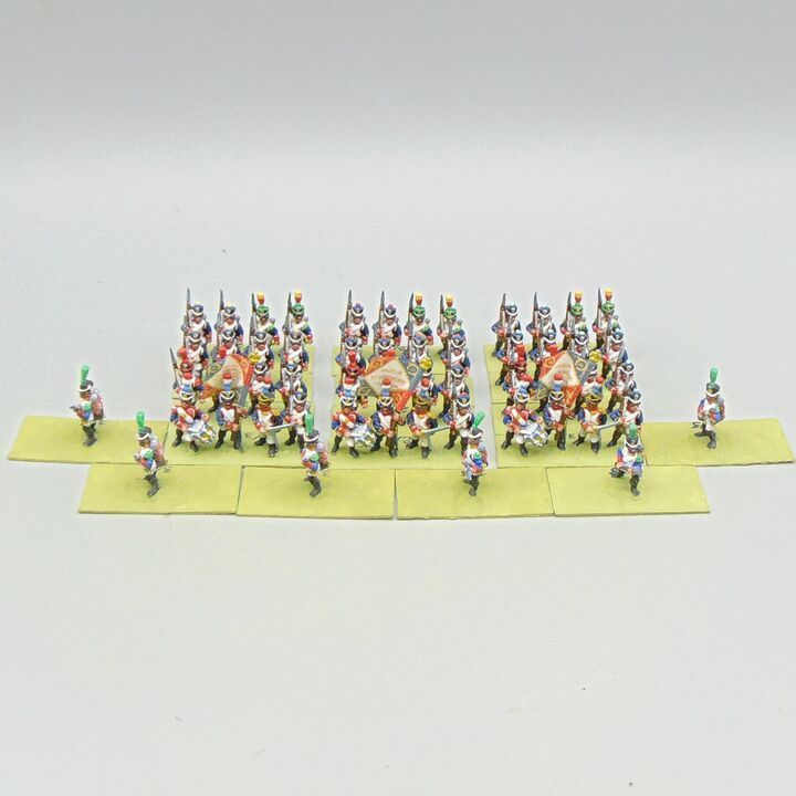 Grade D - Essex Miniatures - Napoleonic - French Ligne Infantry Regiment