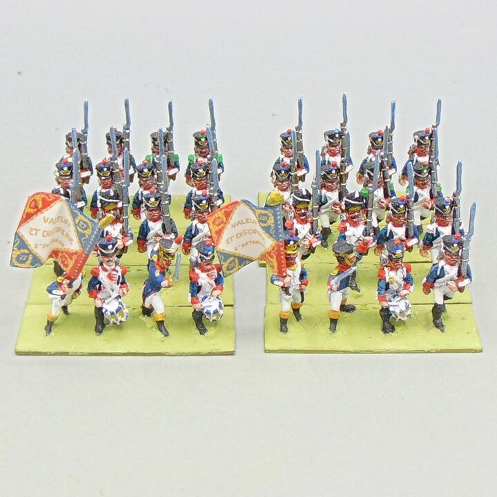 Grade D - Essex Miniatures - Napoleonic - French Ligne Infantry Regiment