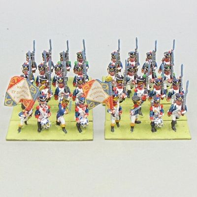 Grade D - Essex Miniatures - Napoleonic - French Ligne Infantry Regiment