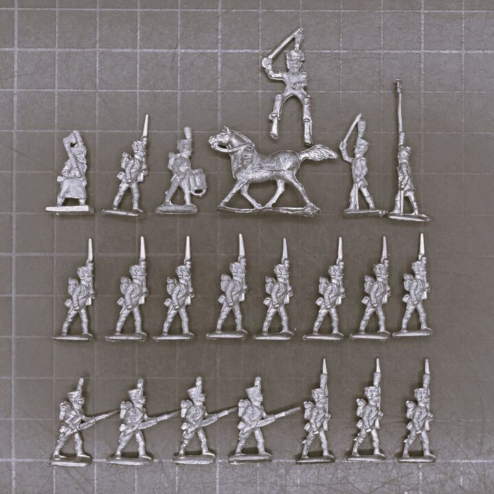 Minifigs, Napoleonic: French Ligne Unit