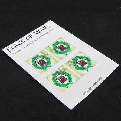 28mm, Flags of War, ECW: Covenantor Flags of Alexander Stewart's Edinburgh Regiment of Foot 1 28mm, Flags of War, ECW: Covenantor Flags of Alexander Stewart's Edinburgh Regiment of Foot 1